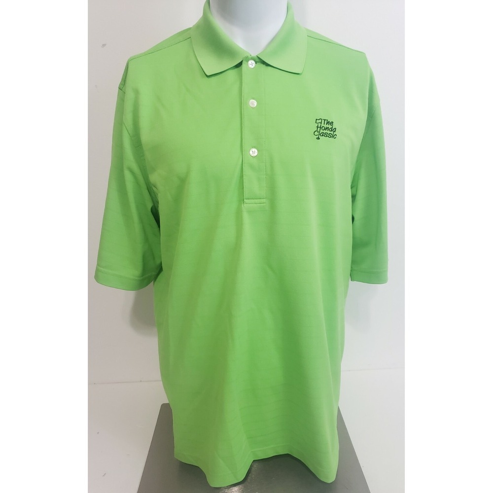 Jack Nicklaus Maxwear Size Medium Golf‎ Polo Shirt Bear's Club The Honda Classic